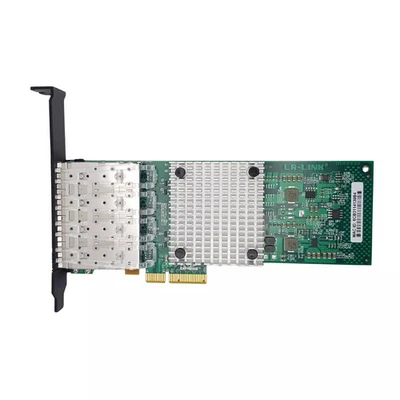 Dell YYC53LREC9714HF-4SFP (Intel i310) Quad Port SFP 1G FH PCIe-2.1x4 NIC - Immagine 1 di 4