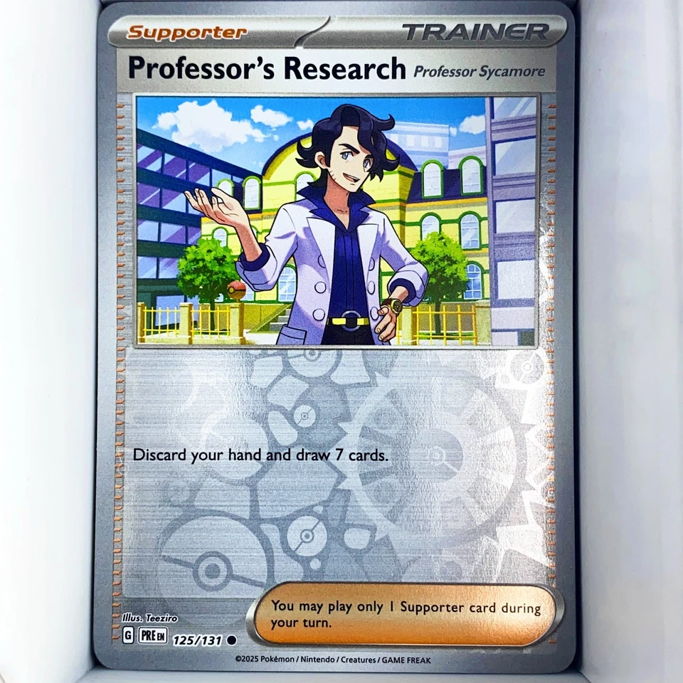 Professor's Research Professor Sycamore 125/131 Prismatic Evolutions English rev - Image 1 of 1