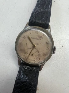 OROLOGIO DA POLSO UOMO VINTAGE JAEGER LECOULTRE CARICA MANUALE - anni '40 ? - Foto 1 di 13