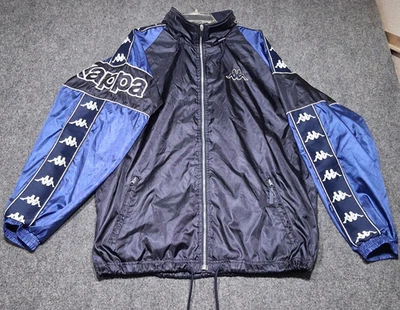 Kappa Jacket Men Vintage Size XL Blue Logo - Image 1 of 4