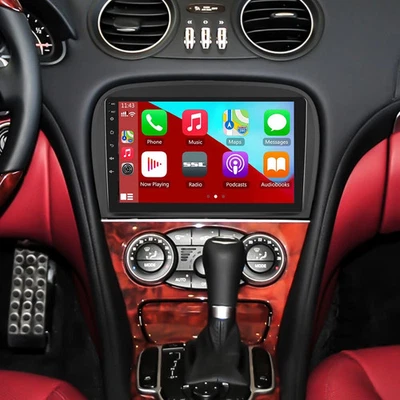2+64GB Android 15 Car Radio Carplay For Mercedes Benz SL R230 SL350 SL500 SL300 - Image 1 of 4