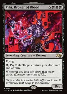 MTG Vilis, Broker of Blood, Light Play, English Foundations - Jumpstart - Picture 1 of 1