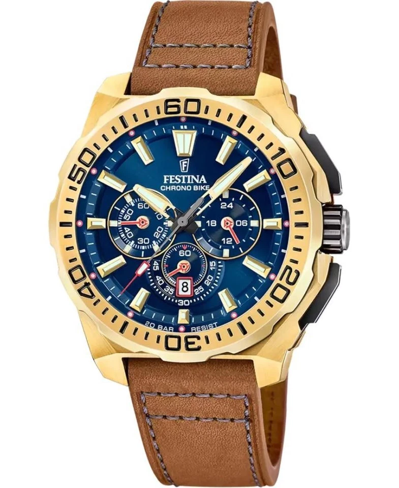 FESTINA Men Analog Quartz Casual Watch Classic Dress Waterproof - Image 1 of 1