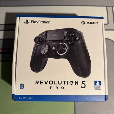 NACON Revolution 5 Pro Black - Controller wireless PlayStation 5 PS5 (nuovo) - Immagine 1 di 3