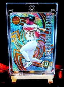 Rickey Henderson 1998 Pacific #107 A's Silver Revolution (NM-M)(HOF) ✨🔥✨🔥✨🔥 - Picture 1 of 4