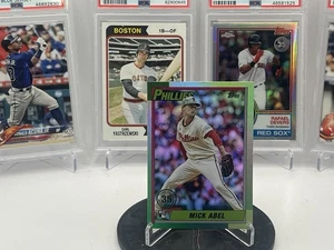 2025 Topps Update #U90-25 Mick Abel 1990 Rainbow Foil Philadelphia Phillies - Bild 1 von 4