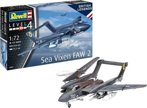 DE HAVILLAND SEA VIXEN FAW 2 REVELL PLASTIC KIT 1/72 - Foto 1 di 2