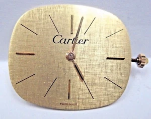Antique Corum Watch Movement 17 jewels.17.5 mm/ 3 Adjs, 3 Pos Cartier Dial - Picture 1 of 4