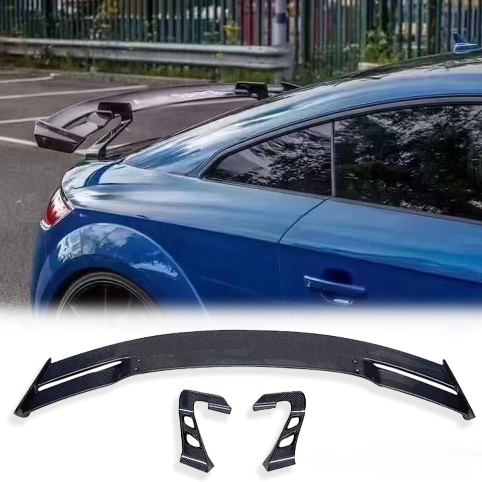 Real Carbon Fiber Car Rear Spoiler Wing Lip Fits Audi TT TTS TTRS R8 Coupe - Image 1 of 4
