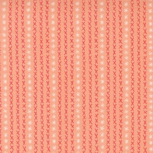 Dandi Duo Peach Stripe Robin Pickens Moda 48755-14 Priced Per Half Yard - Picture 1 of 2