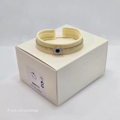 Swarovski Symbolica Armreif Böser Blick, Evil Eye Blau, Goldlegierung 5692171 - Bild 1 von 4