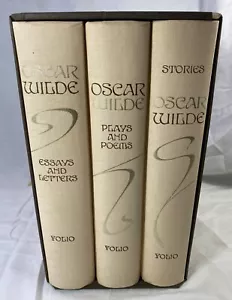 Oscar Wilde: Theaterstücke und Gedichte / Essays und Briefe / Geschichten. Folio Society - 3Vol - Bild 1 von 10
