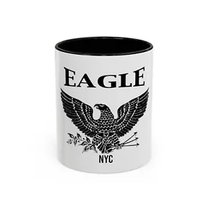 EAGLE NYC Tazza da caffè accento bar in pelle gay, 11 once - Foto 1 di 5