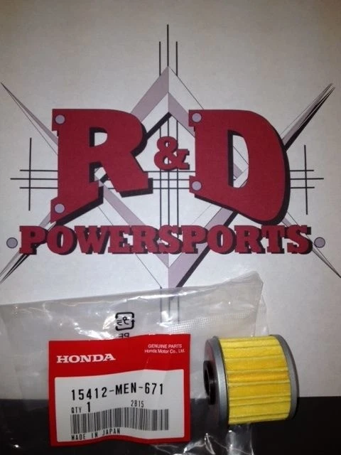 НОВЫЙ 2002 - 2015 HONDA CRF 450R МАСЛЯНЫЙ ФИЛЬТР PN # 15412-MEN-671 - Изображение 1 из 1