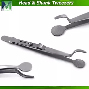 HEAD AND SHANK JEWELERS SOLDERING RING HOLDING TWEEZERS RING SETTING 5-1/2" TOOL - Picture 1 of 3