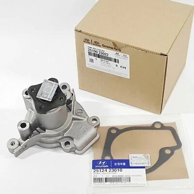 Genuine 2510023022 Water Pump+Gasket For HYUNDAI Elantra 2003-2012 - Изображение 1 из 4
