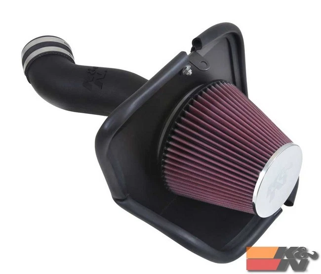 K&N Air Intake AIRCHARGER For JEEP CHEROKEE V6-3.2L F/I, 14-17 63-1569 - Image 1 of 1