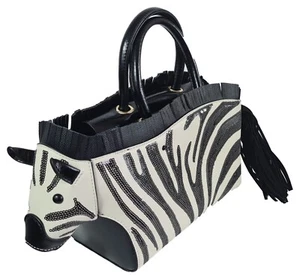 Designer Handtasche Pferd - Reiter Pferdesport Reitsport Gestüt Schimmel Rappen - Bild 1 von 3