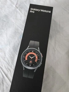 Samsung Galaxy Watch 5 Pro SM-R925F | 45mm LTE & GPS eSIM Wifi Titanium - Picture 1 of 9