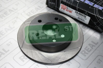 StopTech Sport Slotted Brake Rotor Rear Left Acura RSX 02-06 Civic Si 04-05 - Image 1 of 4