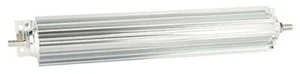 Finned Aluminum Trans Cooler Single Pass 15” .8 Quart fins transmission street - Bild 1 von 1