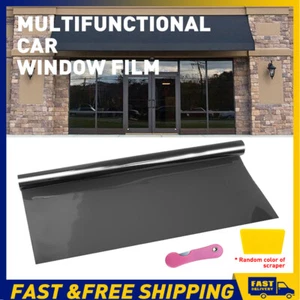 Auxito Window Tint Film Black Roll 25% VLT Car Home Auto 50cm X 3m Tinting Tools - Picture 1 of 11