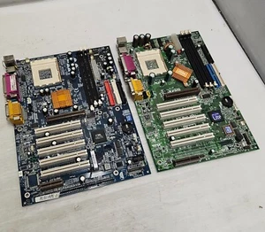 Lot of 2 Socket A Motherboards MSI, Gigabyte, Faulty For Parts Or Repair, LOT #2 - Picture 1 of 5