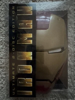 Iron Man Ultimate (DVD, 2008, Ultimate 2-Disc Set) w/ Exclusive Target Mask Case - Image 1 of 2