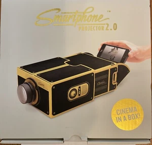 Smartphone Portable Projector 2.0 Mobile Phone Home Theater Cardboard Cinema - Picture 1 of 16