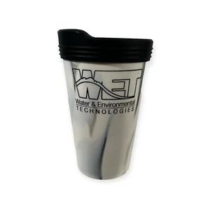 Silipint multicolor unbreakable 16 oz silicone pint Print WET - Picture 1 of 4
