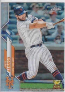 PETE ALONSO Topps Chrome ALL-STAR ROOKIE CARD New York Mets Baseball REFRACTOR! - Bild 1 von 2