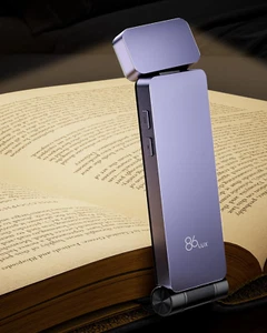 Book Light, Rechargeable Clip-On LED Reading Light for Bed & Night Use - 3 Color - Picture 1 of 12
