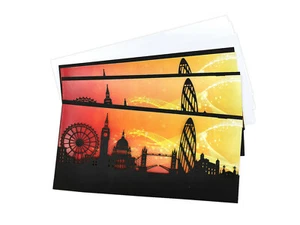 Skyline Card versch. Städte als Glückwunschkarte, Geburtstagskarte, Business - Bild 1 von 140