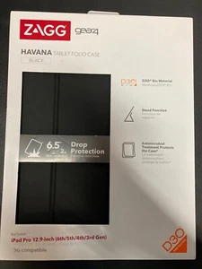 ZAGG~Gear 4 Havana Apple iPad Pro 12.9" (6th,5th,4th,3rd Gen),6.5ft Drop Protect - Picture 1 of 5