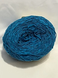 Flocken Baumwollgarnknäuel 100% Baumwolle Garnknäuel blau - Bild 1 von 7