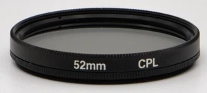 CPL Pol Linear 52mm Circular PL Pol Filter Polarisationfilter Polfilter - Bild 1 von 2