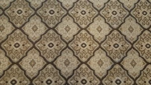 Discount Fabric TAPESTRY Earthtone Diamond Scroll Upholstery Fabric - Picture 1 of 1