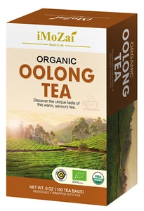 Imozai Bio Oolong Teebeutel 100 Stück einzeln verpackt - Bild 1 von 12