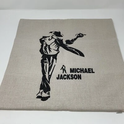 "Funda de almohada MICHAEL JACKSON 17"" X 17""" Foto 1 de 3