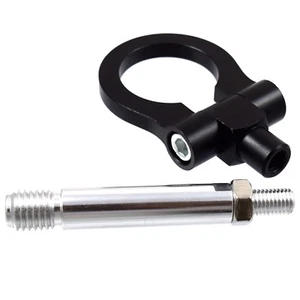 New Black Aluminum Sporty Front Tow Hook For 06-08 Acura TL Honda Fit S2000 - Bild 1 von 3