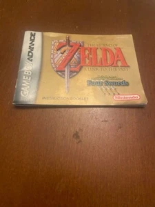 Zelda Four Swords Instruction Booklet (Instruction Just Booklet) - Picture 1 of 4