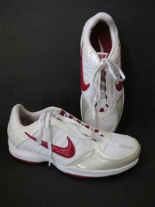 Vtg Nike Air Essential Sister Cross Trainers Women's 9 344126-161 Retro Red Wht - Picture 1 of 12
