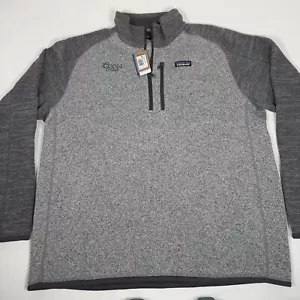 NUEVO Suéter Patagonia Better 1/4 Cremallera Hombres XL Pullover Polar 25522 Gris Forja * - Imagen 1 de 12