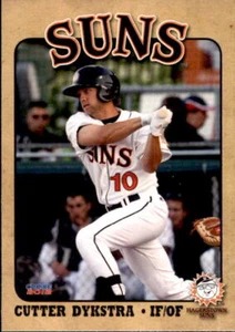 2012 Hagerstown Suns Choice #4 Cutter Dykstra Thousand Oaks California CA Card - Picture 1 of 2