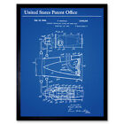 Whittle Power Jet Aircraft Propulsion 1946 Internal Patent Wall Art Framed 12x16