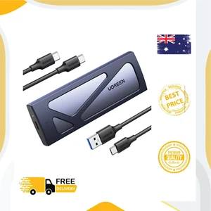 M.2 Nvme SSD Enclosure Adapter, 10Gbps USB C 3.2 Gen2, Tool-Free External Enclos - Picture 1 of 9