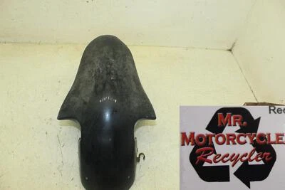 98-02 SUZUKI TL1000 BLACK OEM PLASTIC FRONT WHEEL FENDER B28D - Image 1 of 4
