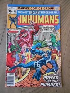 INHUMANS #11 Marvel Comics 1st Series 1970's FN/VF nice looking book - Picture 1 of 3