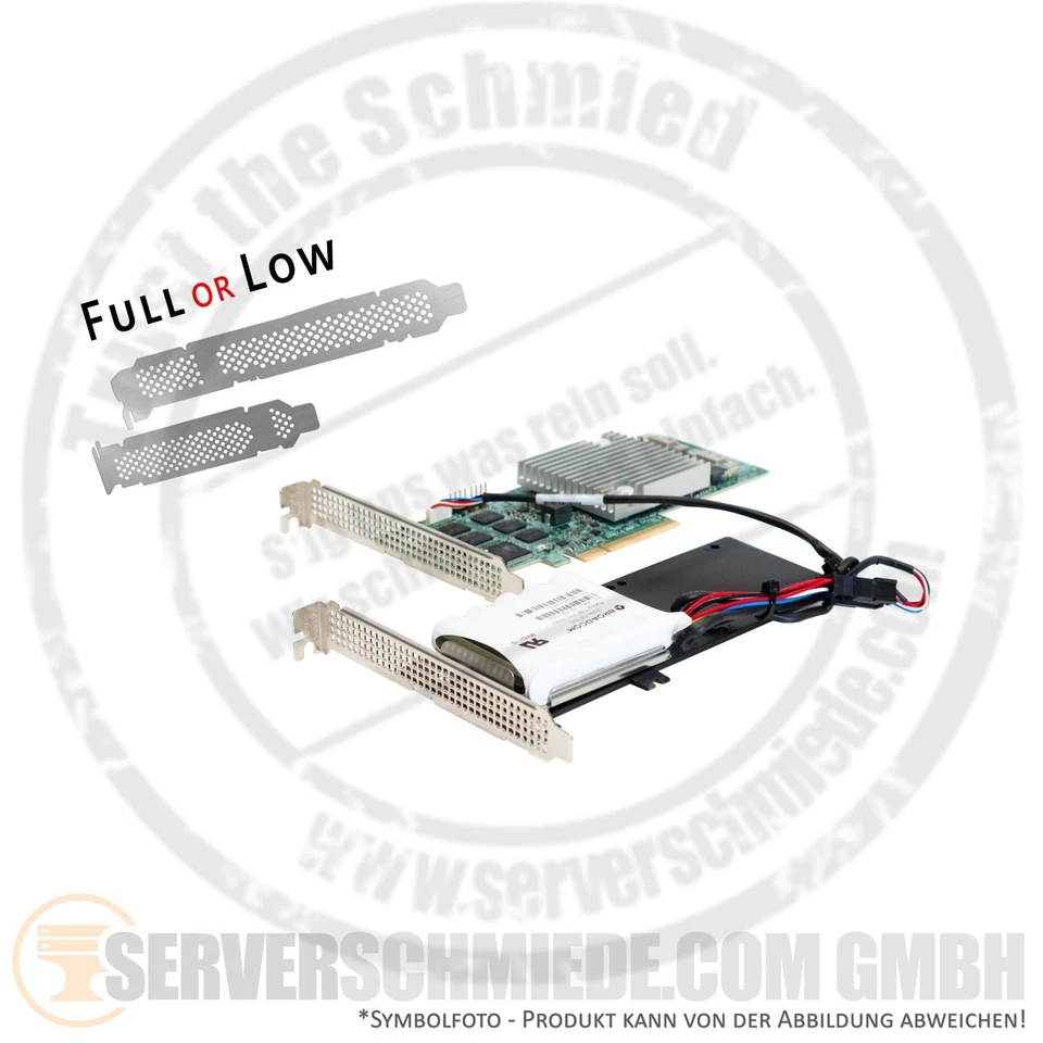 Supermicro 16-Port 12G SAS-3 SATA AOC-S3916L-H16iR-32DD SAS3 Raid Controller - Bild 1 von 4