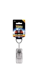 Official Back to the Future Delorean Metal BTTF Keychain - Picture 1 of 3